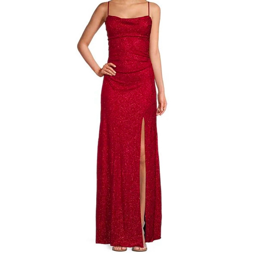 Red gown
